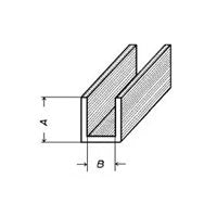 Lood profiel U8 / 2 meter J&B